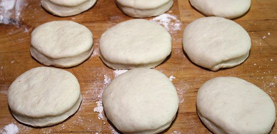 Muffins ausgestochen