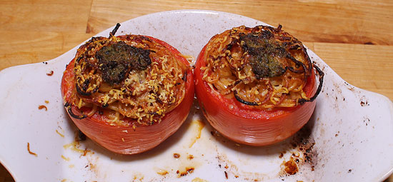 Tomaten überbacken