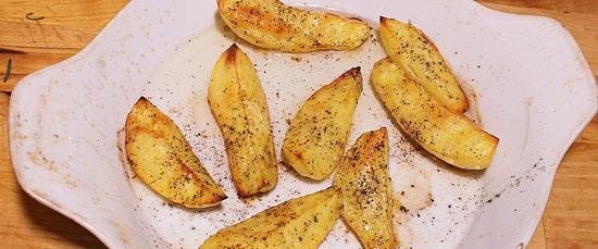 Kartoffeln geröstet