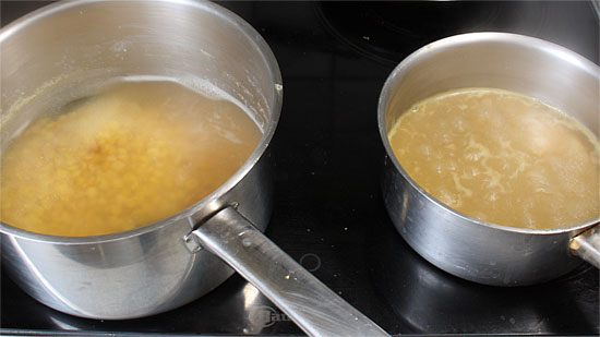 Gelberbssuppe kochen