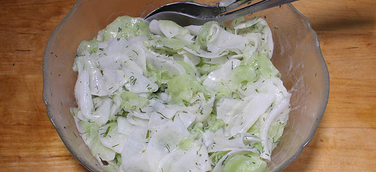 Gurken-Rettich-Salat