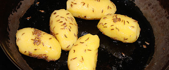 Bratkartoffeln mit Kümmel