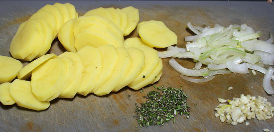 Zutaten Bouillonkartoffeln