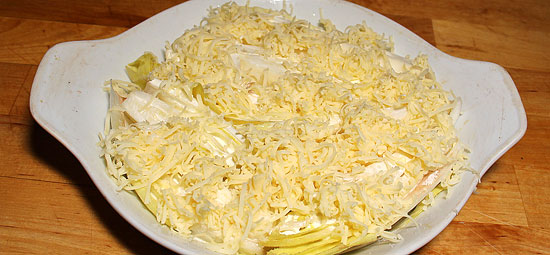 Chicorée mit Käse