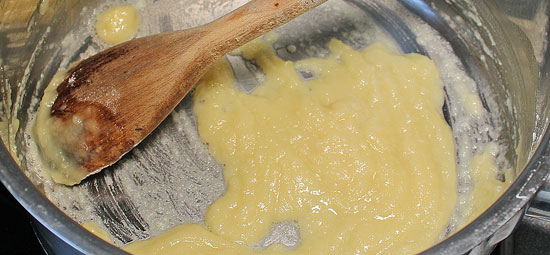 Béchamel: Butter und Mehl