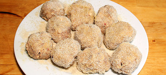 Chicken-Nuggets paniert