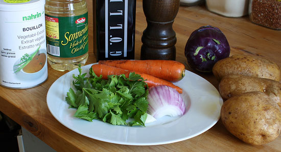 Zuitaten Kartoffelsalat mit Kohlrabi