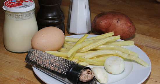 Zutaten Kartoffelsuppe