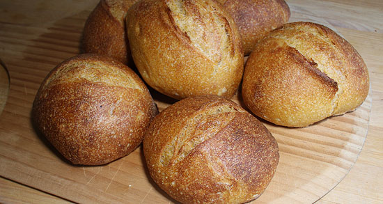 Bolo do caco frisch gebacken