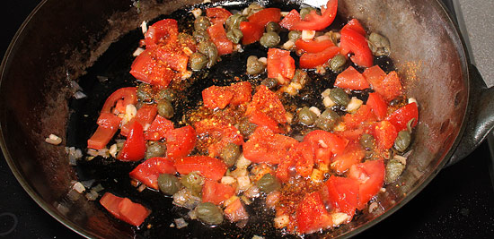 Tomaten dünsten