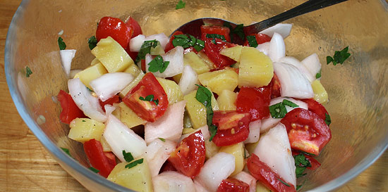 Tomaten-Kartoffelsalat