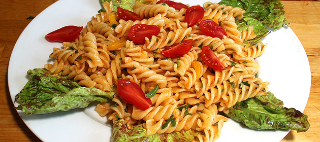Italienischer Pasta-Salat mit Fusilli
