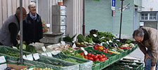 Bio-Gemüse am Robenhauser Wochenmarkt